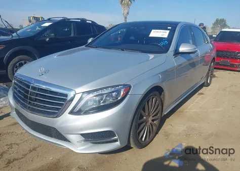 2016 Mercedes-Benz S 550 z USA, uszkodzony, nr VIN WDDUG8CB2GA232859